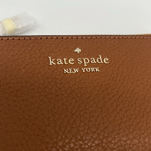 Kate Spade Leila Small Slim Bifold Wallet Warm Gingerbread - Picture 3 of 13